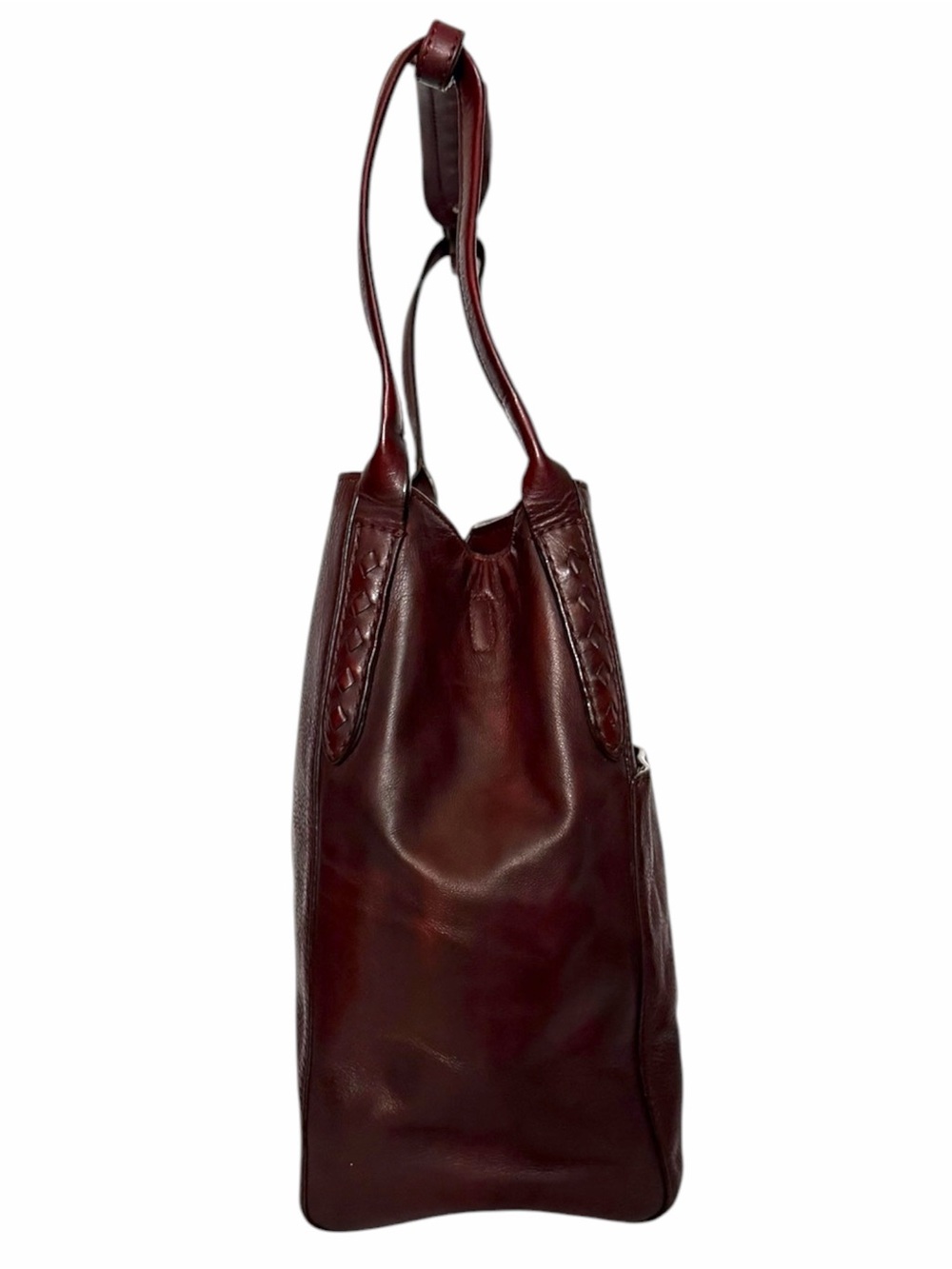 Frye Reed Magnetic Snap Leather Bucket Bag - Picture 3 of 14